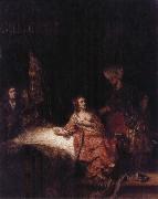 REMBRANDT Harmenszoon van Rijn Joseph Accused by Potiphor-s Wife china oil painting artist